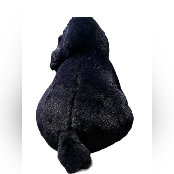 Navy Blue Dog 🐶 With Bitten Sky Blue Sock - Picture 6 of 6